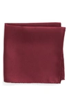 NORDSTROM MEN'S SHOP KING TWILL SILK POCKET SQUARE,1MP0-0001