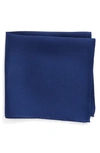 NORDSTROM MEN'S SHOP KING TWILL SILK POCKET SQUARE,1MP0-0001