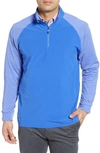 CUTTER & BUCK RESPONSE HYBRID OVERKNIT QUARTER ZIP PULLOVER,MCC00006