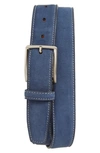 TORINO NUBUCK LEATHER BELT,52050