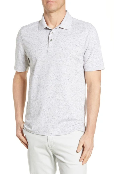 Cutter & Buck Advantage Space Dye Jersey Polo In Elemental Grey