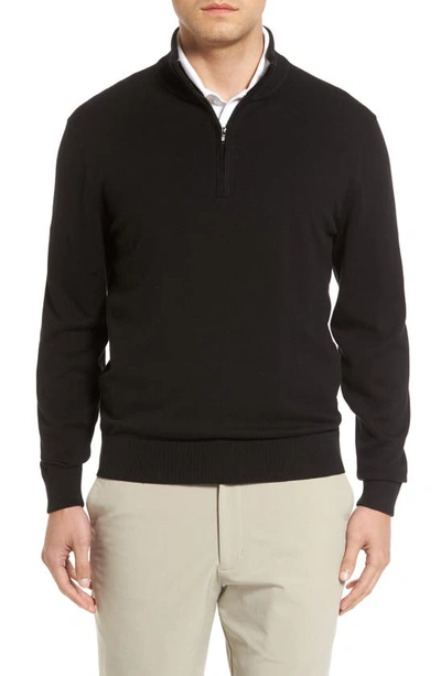 Cutter & Buck Mainsail Half Zip Pullover In Charcoal