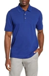 Cutter & Buck Forge Drytec Solid Performance Polo In Blue