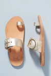 Beek Swift Slide Sandals In Silver
