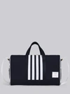 THOM BROWNE THOM BROWNE NAVY NYLON 4-BAR GYM BAG,MAG109A0614514446533