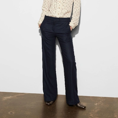 Coach Tailored Pants In Navy