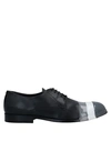 ATTIMONELLI'S ATTIMONELLI'S MAN LACE-UP SHOES BLACK SIZE 12 SOFT LEATHER,11820802OE 9