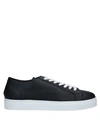 DOUCAL'S DOUCAL'S MAN SNEAKERS BLACK SIZE 7 SOFT LEATHER,11821108SH 5