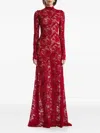 2310 Studio High-neck Maxi Dress In Red