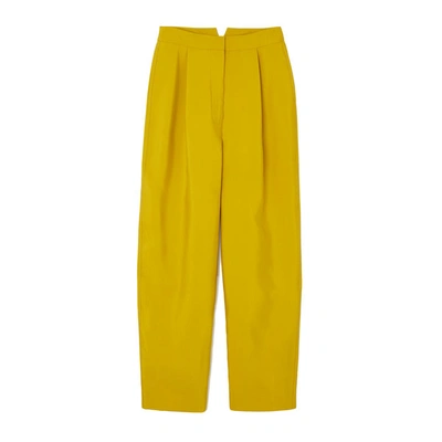 Roksanda Radella Wool-blend Suit Pants In Ochre