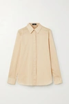 THEORY COTTON-VOILE SHIRT