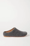 LAUREN MANOOGIAN Mono alpaca-blend slippers