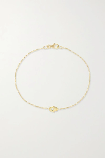 Jennifer Meyer 18-karat Gold Diamond Bracelet