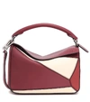 LOEWE PUZZLE SMALL LEATHER SHOULDER BAG,P00439224
