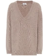 Co Wool And Cashmere Sweater In Taupe