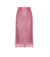 DOLCE & GABBANA HIGH-RISE LACE PENCIL SKIRT,P00442945