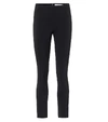 Veronica Beard Hibiscus Scuba Pant In Black