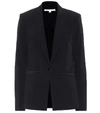 Veronica Beard Zip Pocket Single-breasted Blazer In Black