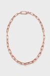 MONICA VINADER 18K ROSE GOLD VERMEIL ALTA CAPTURE CHARM NECKLACE,RP-NK-CBHO-NON