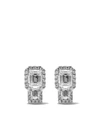 AS29 18KT WHITE GOLD MYE HALO DIAMOND STUD EARRINGS