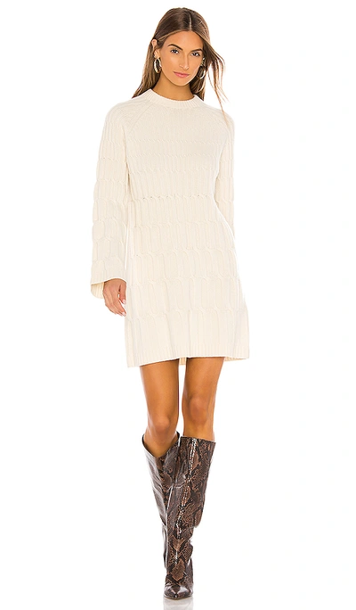 Theory Cable Dress In Ivory