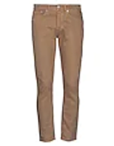 Mauro Grifoni Denim Pants In Camel