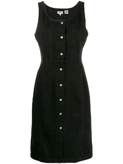 Levi's Sienna Denim Dress In Black