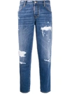 DSQUARED2 HOCKNEY CROPPED JEANS