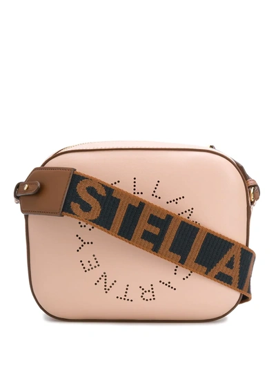 Stella Mccartney Mini Stella Logo Camera Bag In Mixed Colours