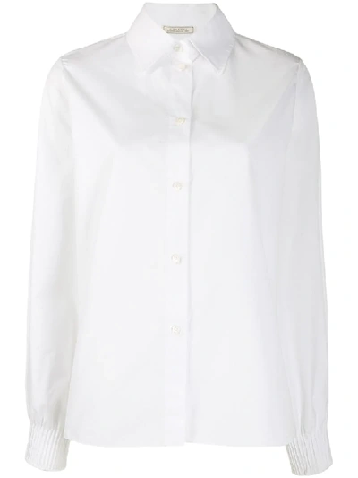 Nina Ricci Long-sleeve Shirt In White