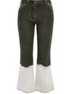 Jw Anderson J.w. Anderson Flared Jeans In Black