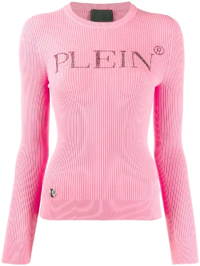 Philipp Plein Logo Slim In Pink