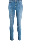 Philipp Plein Skinny Jeans In Blue