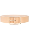 B-low The Belt Oversized-buckle Belt In Gold