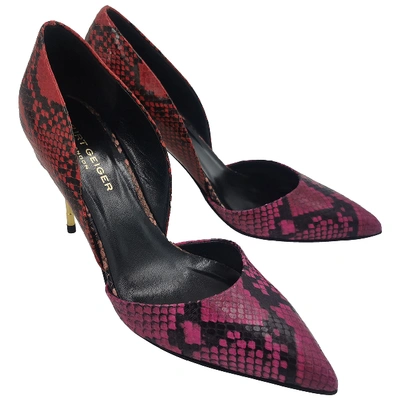 Pre-owned Kurt Geiger Leather Heels In Multicolour