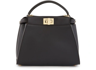 Fendi Peekaboo Iconic Essentially In Ebano Tab Mr Os