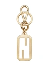 FENDI GEOMETRIC BAGUETTE KEYRING