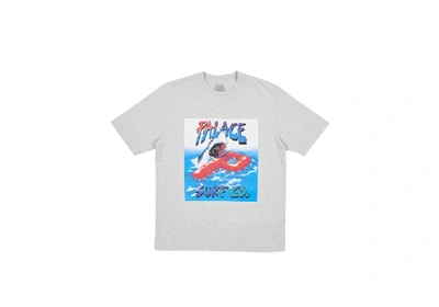 Pre-owned Palace Co T-shirt Grey Marl