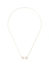 MARLA AARON 2 LOOP 14K YELLOW GOLD SQUARE LINK CHAIN