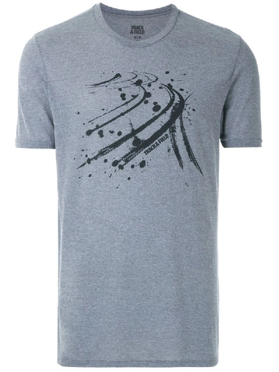 Track & Field Trilha Thermodry Printed T In Grey