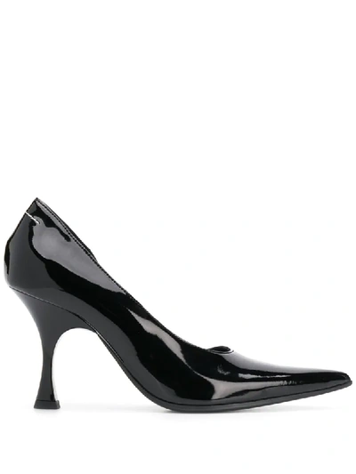 Mm6 Maison Margiela Cut-away Pumps In Black