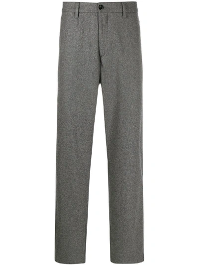 Norse Projects Aros Straight-leg Trousers In Grey