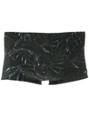 Track & Field Shorts Mit "tf Power"-print In Black