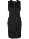 ALICE AND OLIVIA SEQUIN LACE DRESS