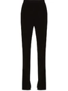 HELMUT LANG RIDER STRETCH-COTTON SKINNY TROUSERS