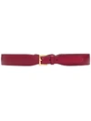 Gucci 1955 Horsebit Belt In Red