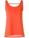 TRACK & FIELD CUT OUT DETAIL TANK TOP