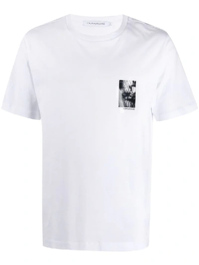 Calvin Klein Jeans Est.1978 Photographic-print T-shirt In White