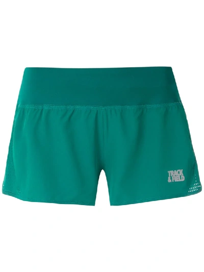 Track & Field Run Laser Track Shorts In Green