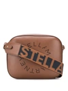 STELLA MCCARTNEY MINI STELLA LOGO CAMERA BAG